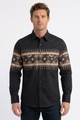 Aztec Band Western Shirt