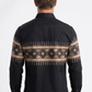 black aztec band western shirt men platini detail
