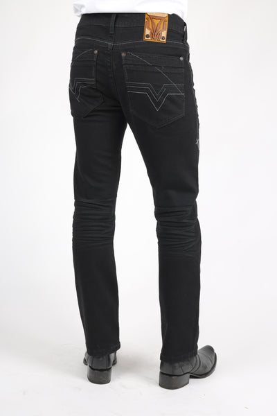 men-black-boot-cut-jeans-