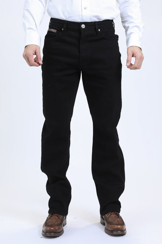 Holt Men's Black Boot Cut Jeans