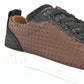 Multi Fabric Low-Top Sneaker