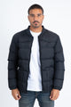 Bubble Jacket with Rib Collar