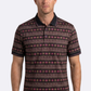 black diamond longhorn western print polo men platini front