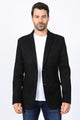 Double Button Suede Blazer