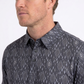 black full aztec diamond polo men platini side