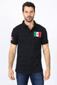 Mexico Embroidery Aztec Polo