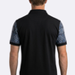 black mexico tribal sleeve polo men platini back
