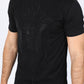 Mens Modern Fit Stretch Crystals T-Shirt