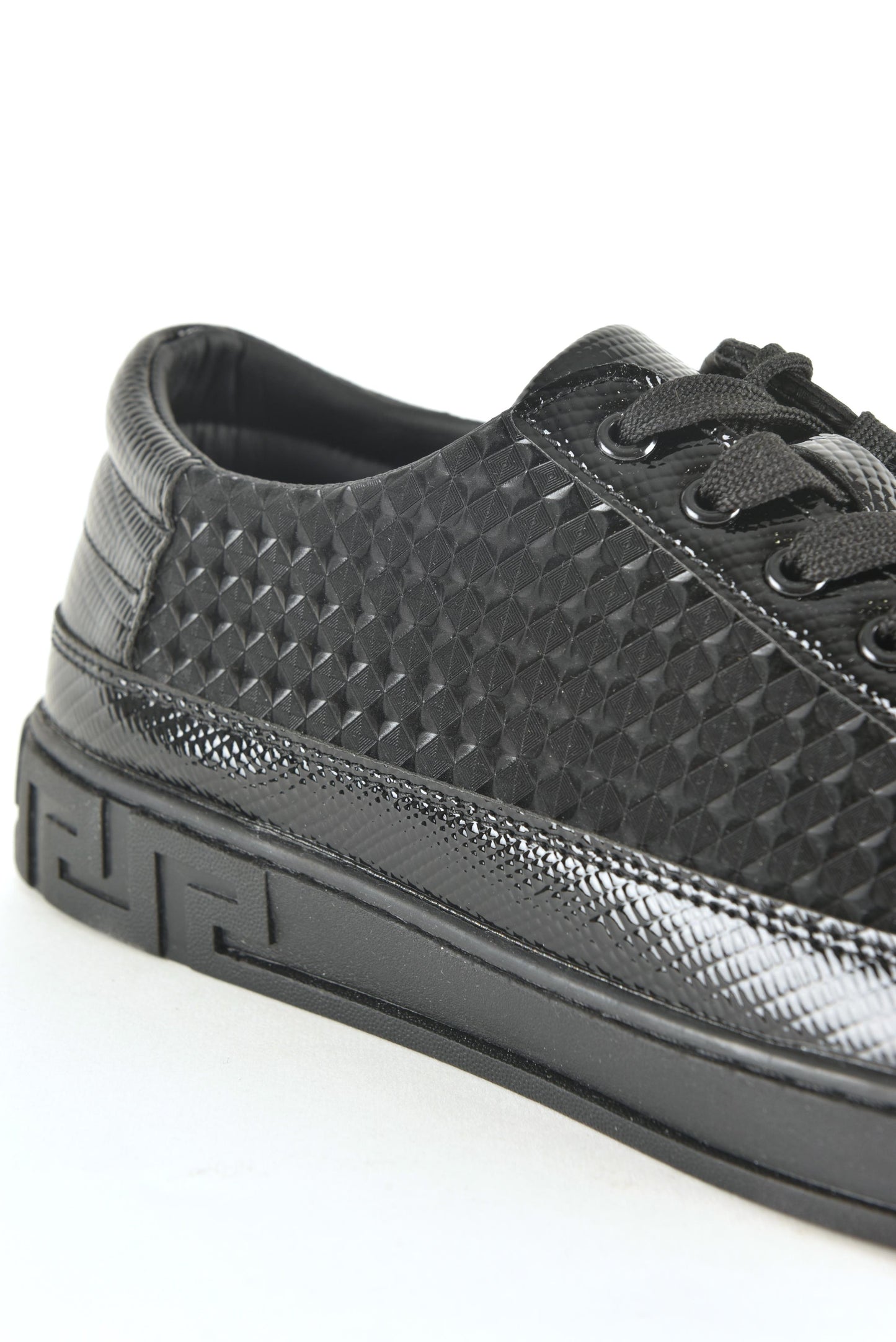 Multi Fabric Low-Top Sneaker
