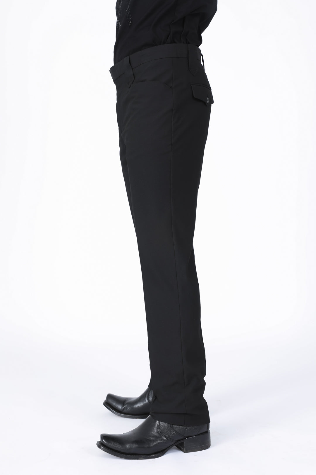Heath Mens Poly-Stretch Boot-Cut Western Suit Pants – Platini Fashion