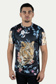 Rhinestone Tropical Floral Tee