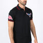 Mens Modern Fit Stretch USA Embroidery Polo