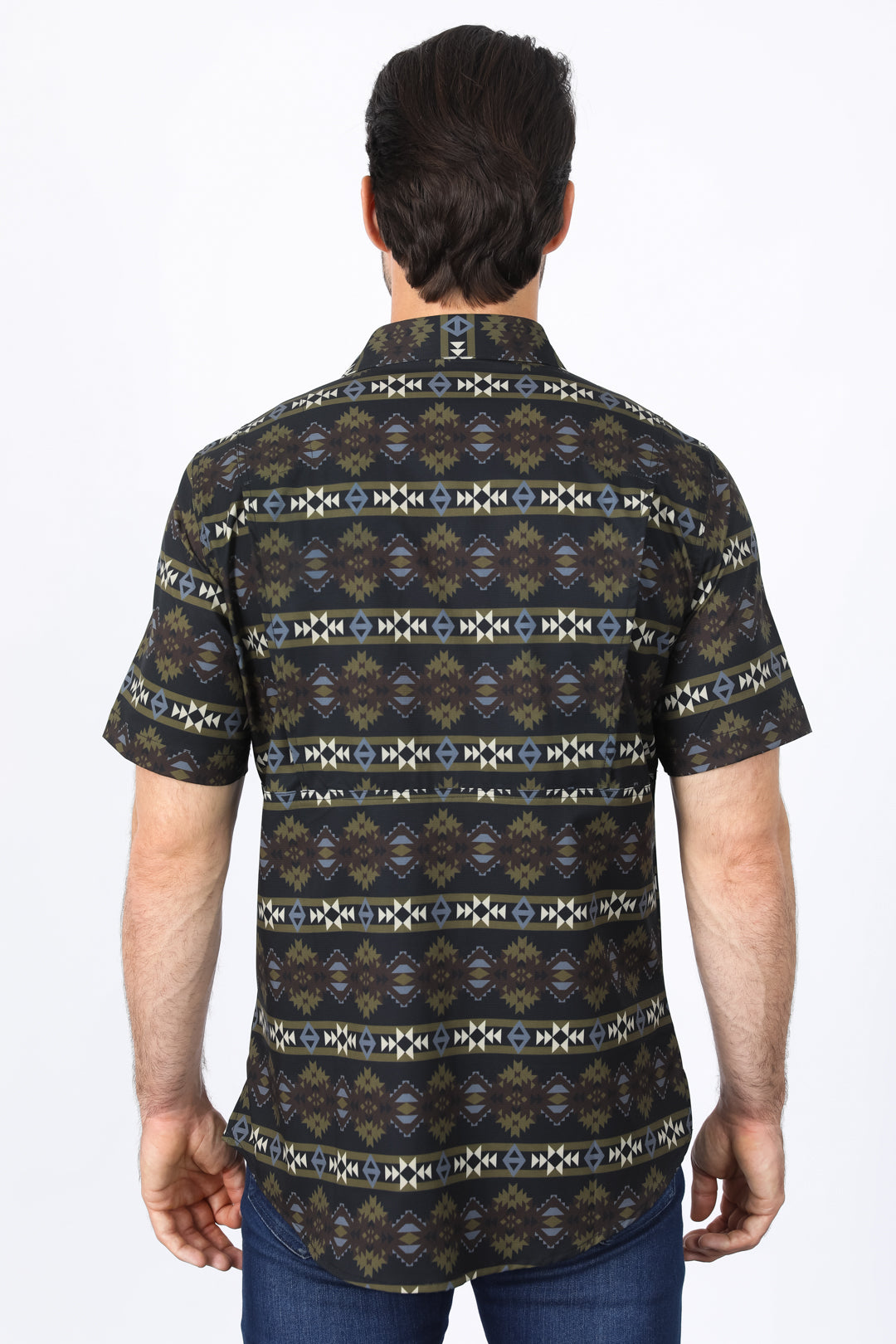 black western aztec performance shirt back platini