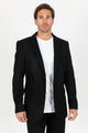 Double Button Suede Western Blazer