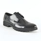 Black Wingtip Brogue Dress Shoes for Men side