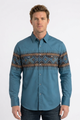 Aztec Band Western Shirt