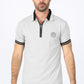 bone zipper polo front platini