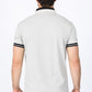 bone zipper polo back platini