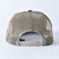 Mens Aztec Embroidery Cap - Brown
