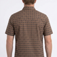 men with brown longhorn heritage western shirt back platini