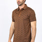 camel longhorn pattern polo side platini
