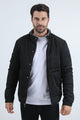 Canvas Quilted Fur-Lined Jacket