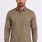 brown cattle dress shirt men platini front