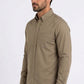 brown cattle dress shirt men platini side