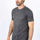 Mens Modern Fit Stretch Crystals T-Shirt