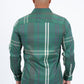 green checkered long sleeve shirt back platini