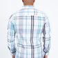 white checkered long sleeve shirt back platini