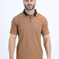 Men's Cotton Modern Fit Stretch Camel Polo