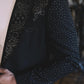Men's Double Button Rhinestone Black Blazer