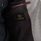 Men's Double Button Western Beige Blazer