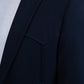 Men's Double Button Western Navy Blazer