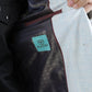 Men's Double Button Western White Blazer