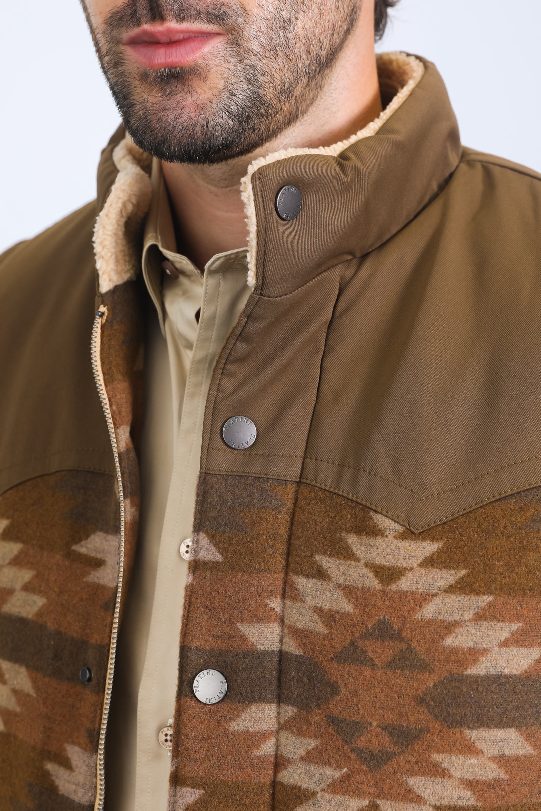 A closer look at Industrial Fur-Lined Brown Exterior Design