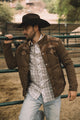 Aztec Quilted Fur-Lined Twill Jacket