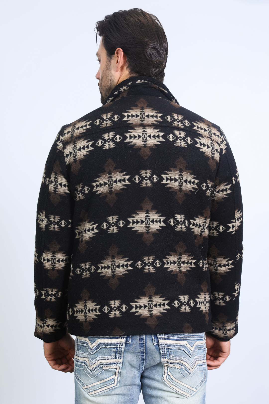 Aztec Quilted Twill Jacket | Platini – Platini Fashion