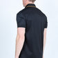 black royal crest polo side platini