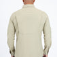 Khaki Performance Fishing Long Sleeve Shirt Men