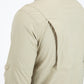 Khaki Performance Fishing Long Sleeve Shirt Men