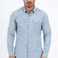 lt. grey performance fishing long sleeve shirt platini