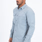 lt. grey performance fishing long sleeve shirt platini