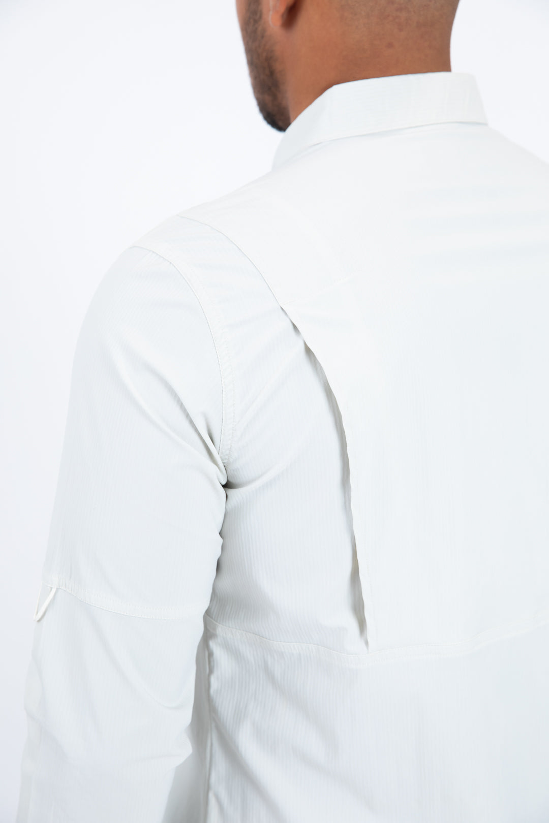 Off White Performance Fishing Long Sleeve Shirt Men