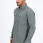 Olive Performance Fishing Long Sleeve Shirt Men