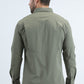 olive performance fishing long sleeve shirt platini