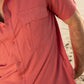 Men's Fishing Salmon Short Sleeve Shirt