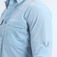 sky blue performance fishing long sleeve shirt platini