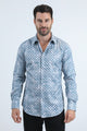 Abstract Patchwork Modern Shirt